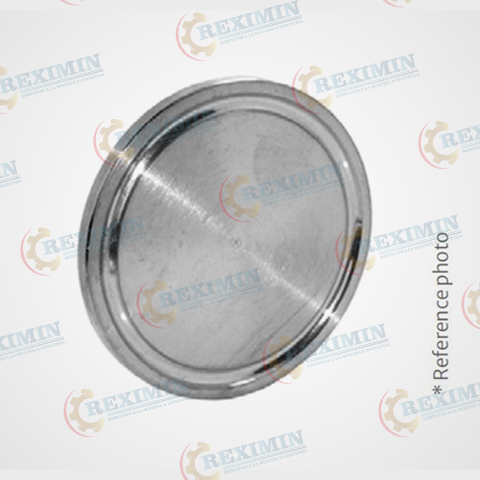 CAP SANITARIO ASTM A270 316L 3A EXTREMO CLAMP